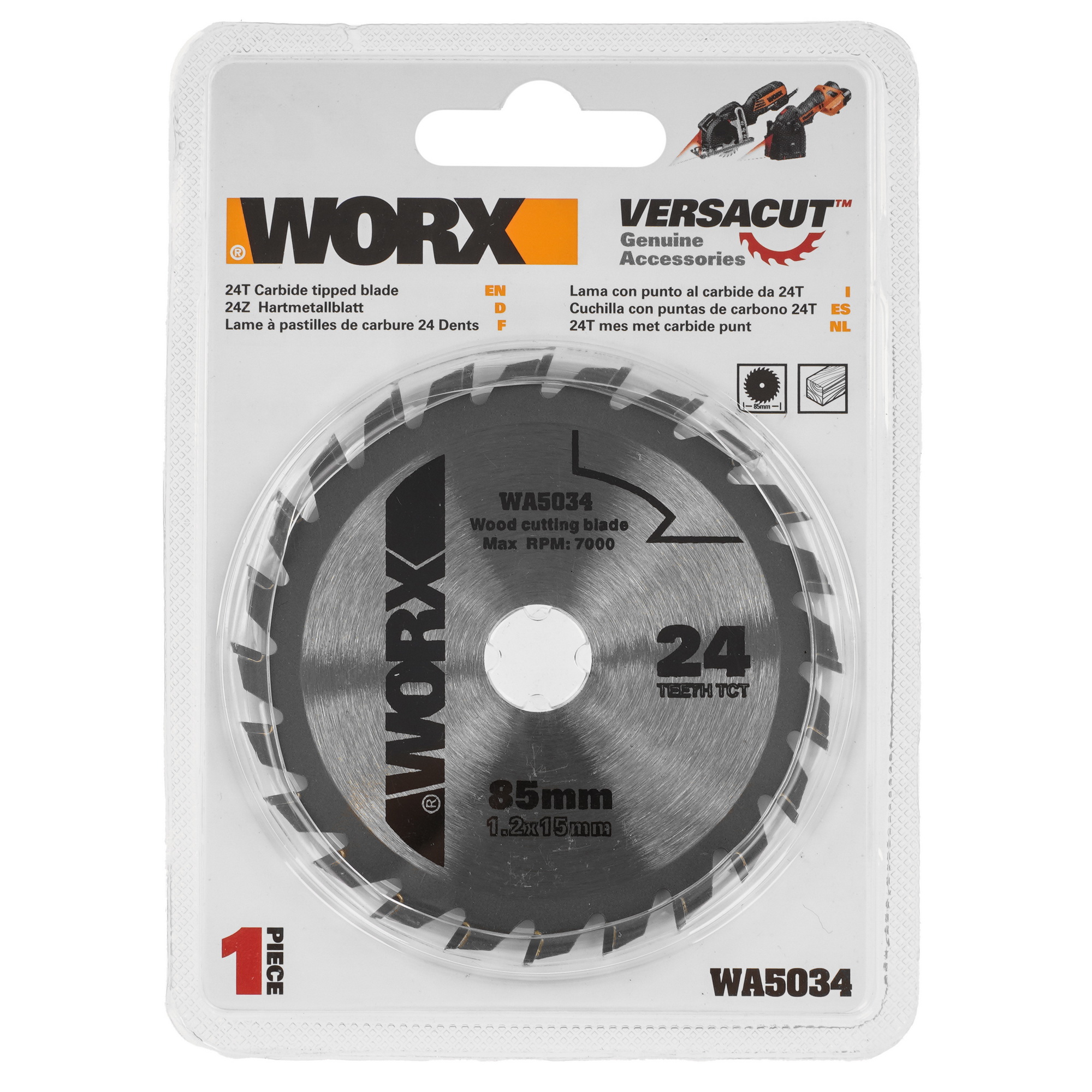 Диск пильный WORX WA5034 9193749 STDN-0005147