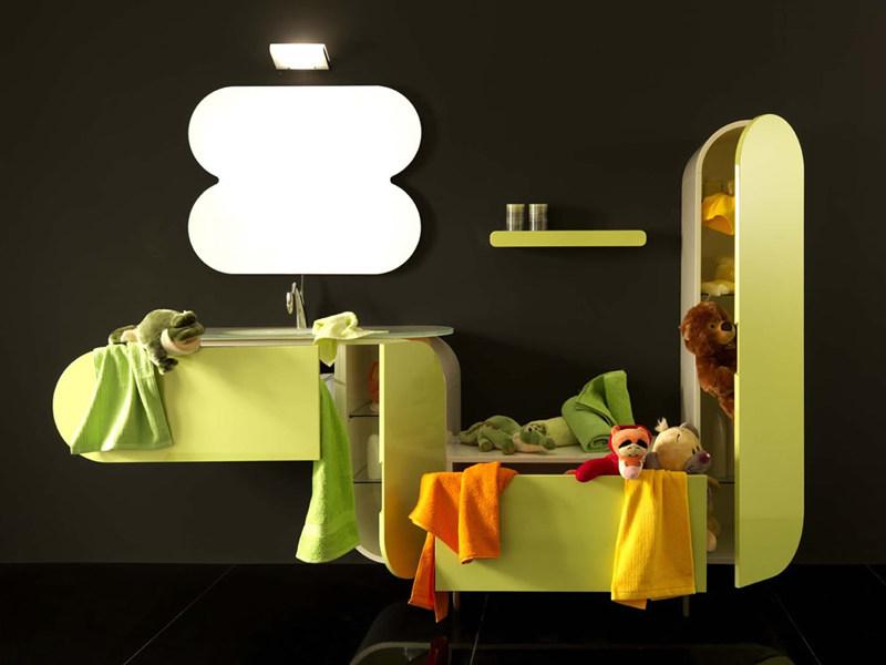 LASA IDEA Тумба под умывальник с ящиками Flux_us sun-id-1502630 - Вид №1