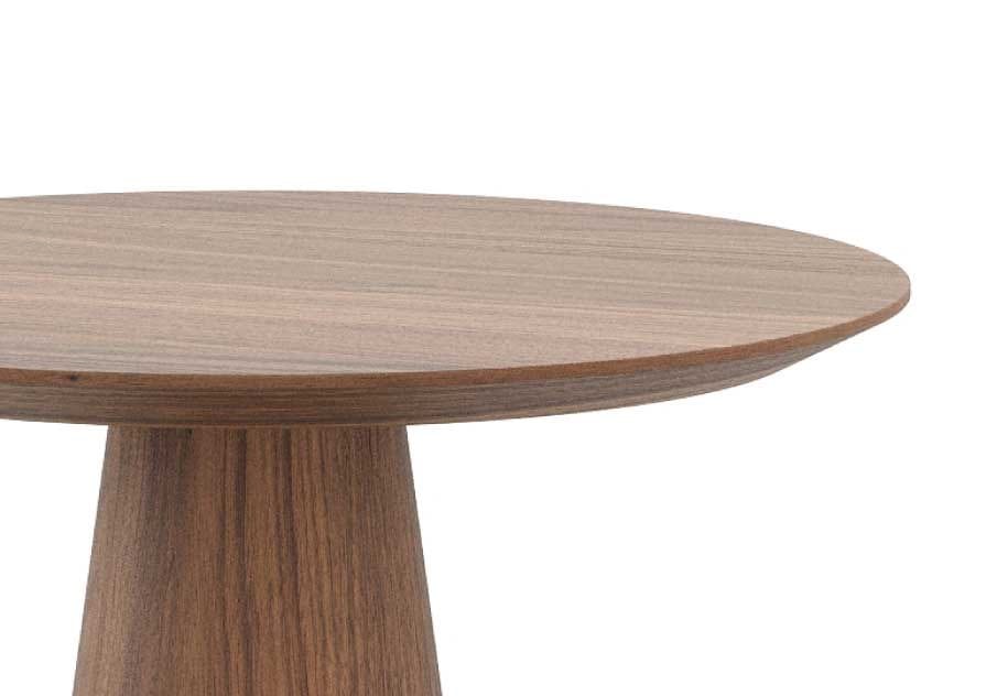 Круглый журнальный столик из грецкого ореха Stylish Club Olivier ARCH-00010287 - Вид №6