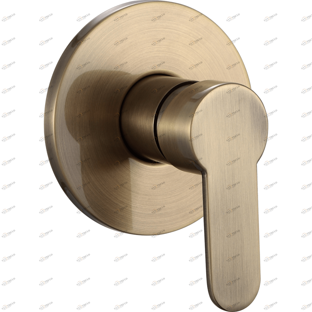 GZ 5102D Смеситель встраиваемый круглый Ganzer Бронза Ganzer Германия 13931