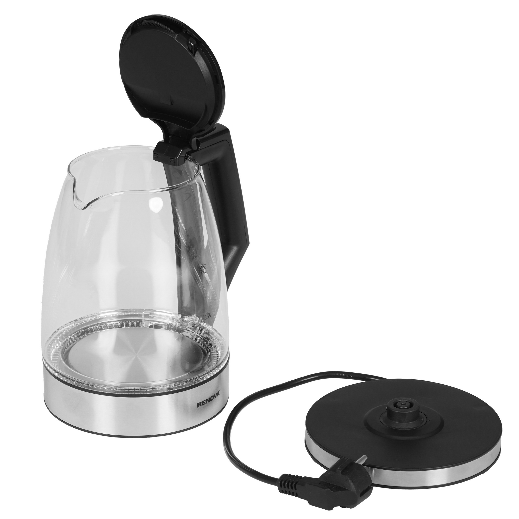 9182161 Электрочайник RENOVA KT18G-01B черный STDN-0119977 - Вид №4
