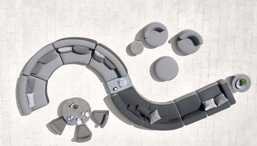 Varaschin Садовое кресло со съемным чехлом из ткани In&out 2340 - Вид №7