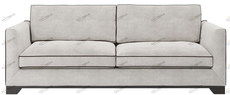 FRATO 3-х местный бархатный диван  Fup220002aad 