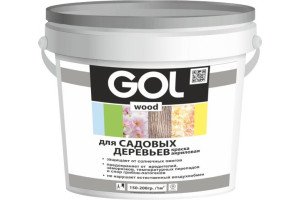 16790311 Акриловая краска для садовых деревьев GOL wood, 6 кг Wd.283 11606051 Palizh
