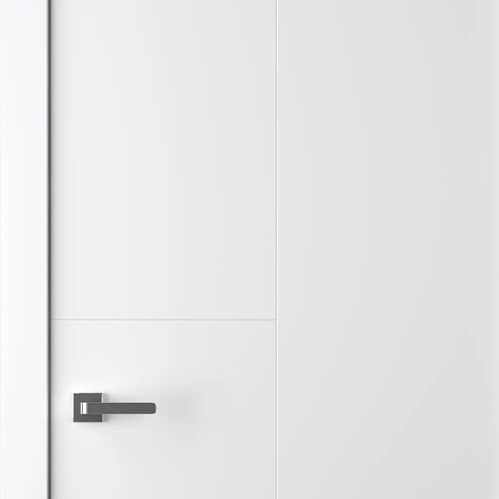 Дверь межкомнатная глухая Лацио 1 80x200 см эмаль белый без замка, без петель BELWOODDOORS STLM-2192782 - Вид №2