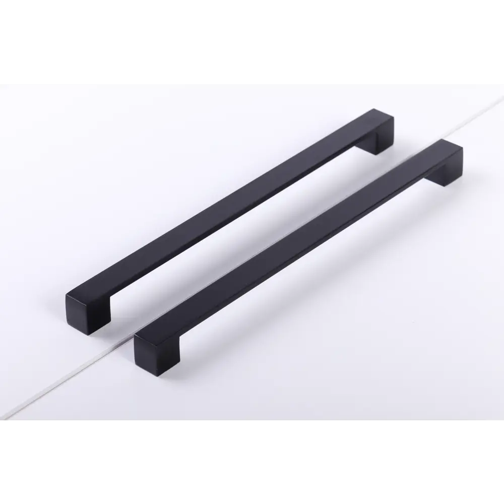 87376764 Ручка-скоба мебельная L4.024 алюминий 320 мм цвет черный STLM-1009781 LARVIJ  - Вид №4