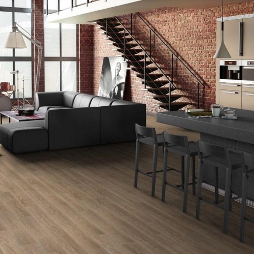 Виниловый ламинат Tarkett New Age Enigma Дуб с брашью (Текстурированная) 914,4х152,4/101,6 мм 1000901198 - Вид №5