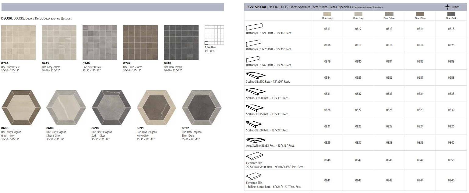 Marca Corona Настенная / напольная плитка из керамогранита с эффектом камня Stoneone sun-id-1396895 - Вид №11