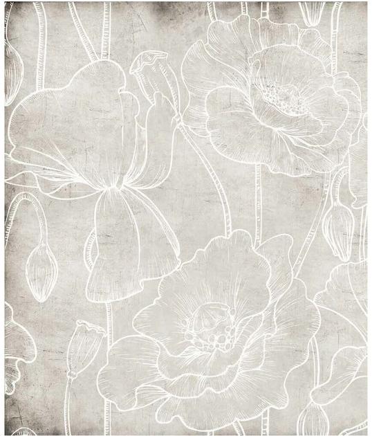 MOMENTI Ткань из стекловолокна с цветочными мотивами Crazy paper sun-id-1354888 - Вид №1