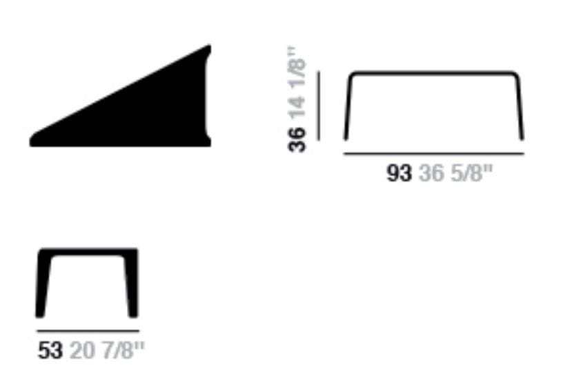 Журнальный столик из дуба Arper ARCH-00063052 - Вид №3