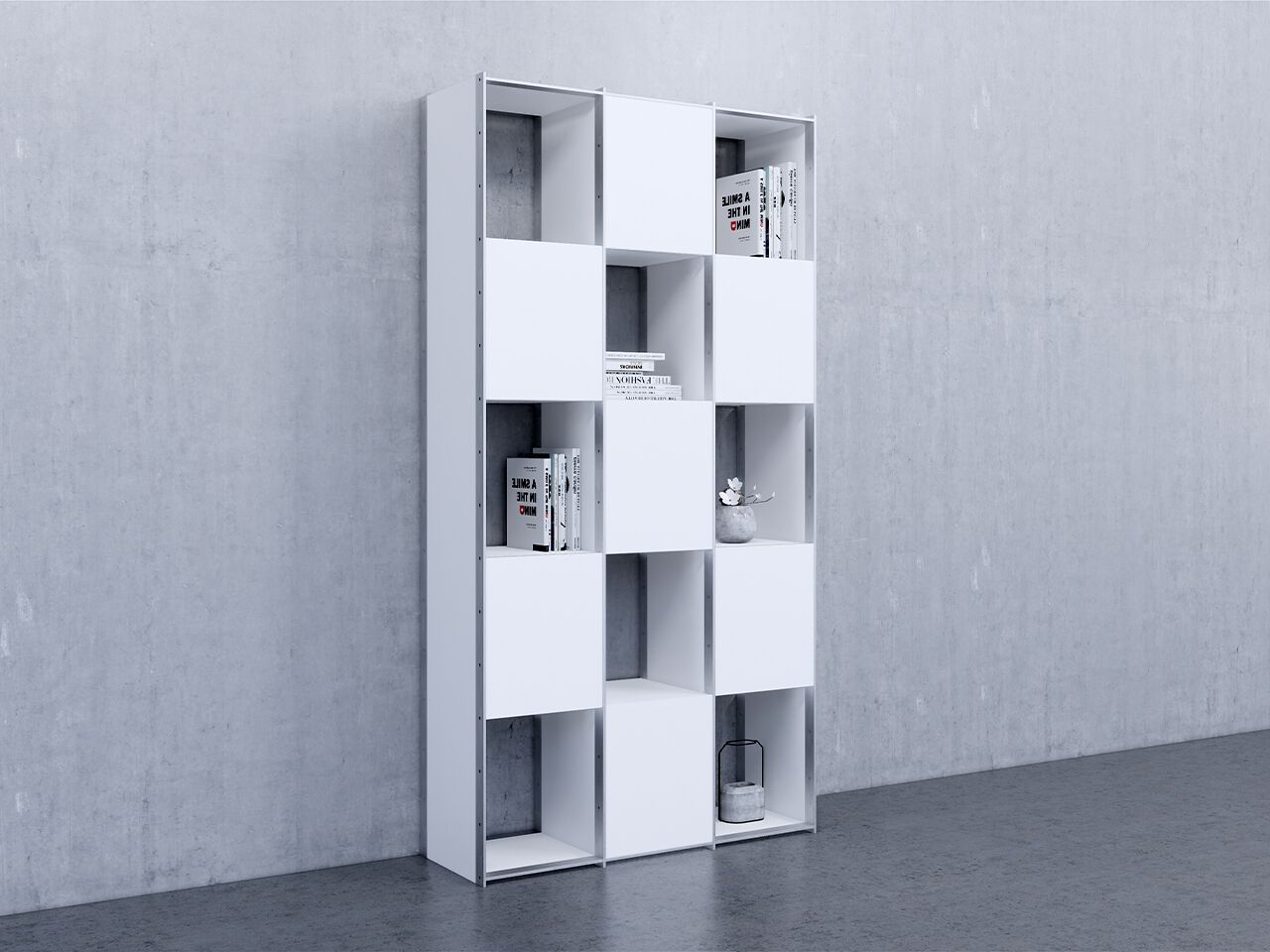 Высокий офисный книжный шкаф в день MaxForm Shape ARCH-00138729 - Вид №4