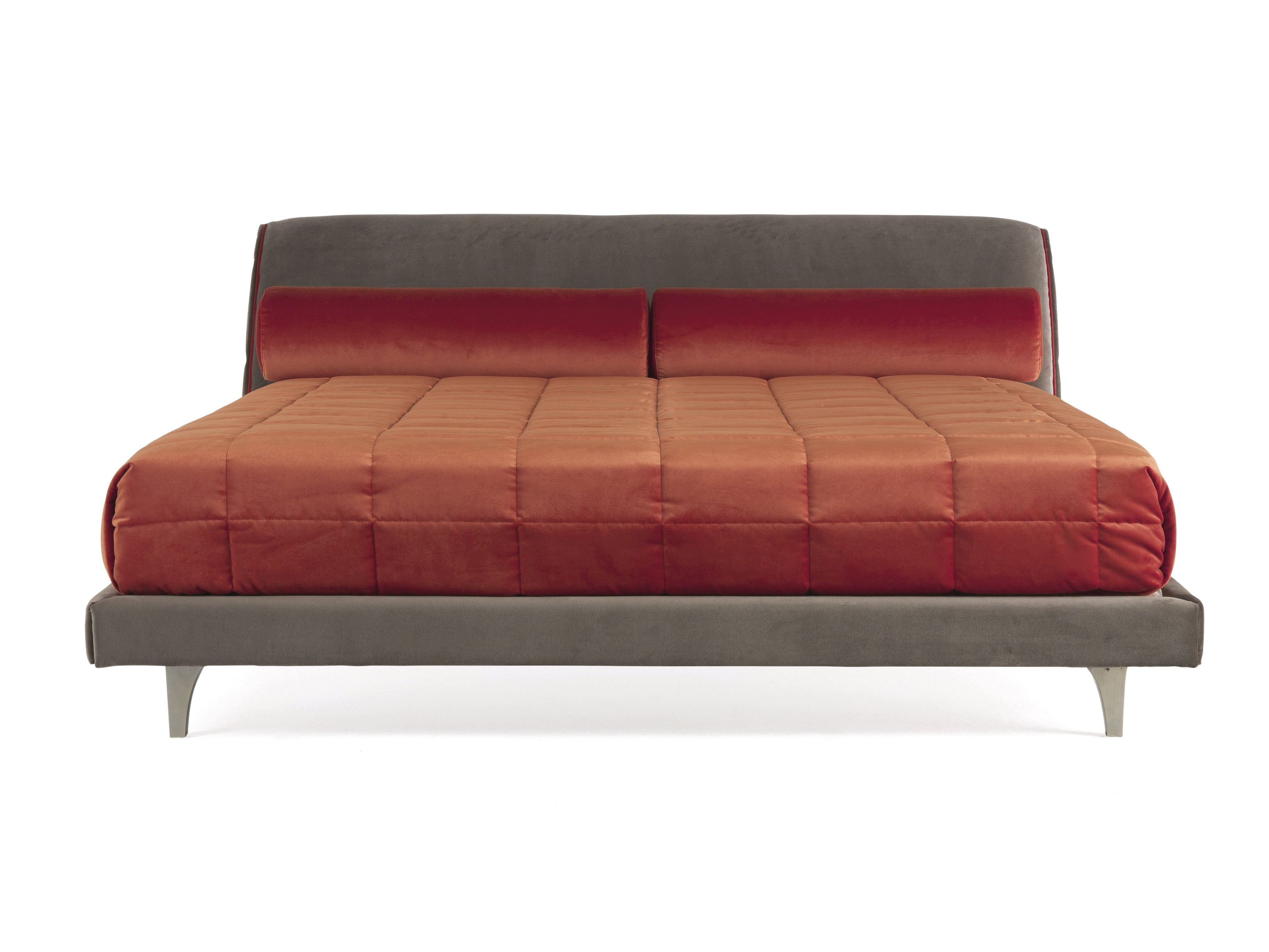 Двуспальная кровать из ткани с мягким изголовьем ETRO Home Interiors ARCH-00090494