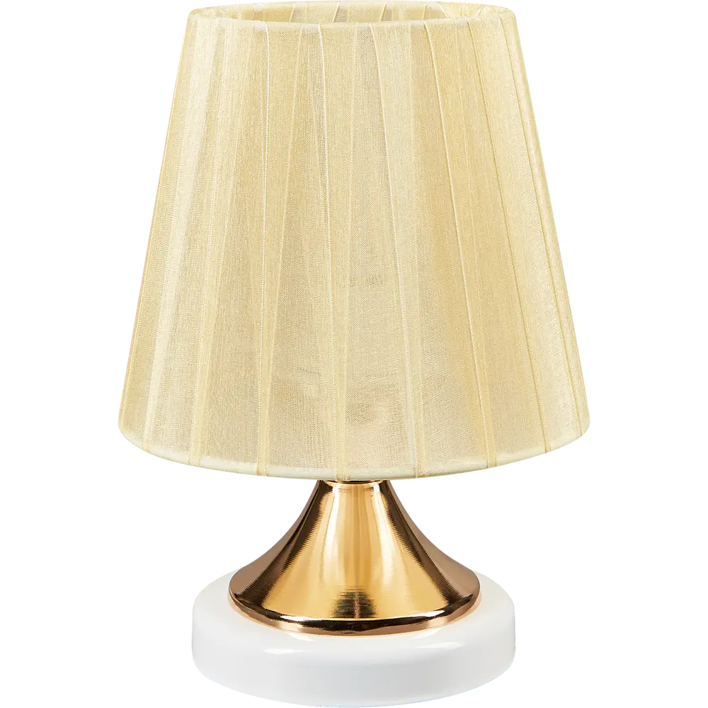 Настольная лампа КЛЮЧНИК Пассат в классическом стиле с кремовым плафоном 82810204 STLM-0036435 - Вид №2