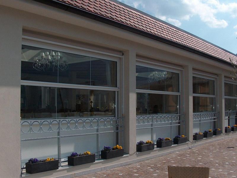 SUNROOM Стеклянная раздвижная дверь с электроприводом Vetrate per esterni scorrevoli sun-id-1459598 - Вид №7