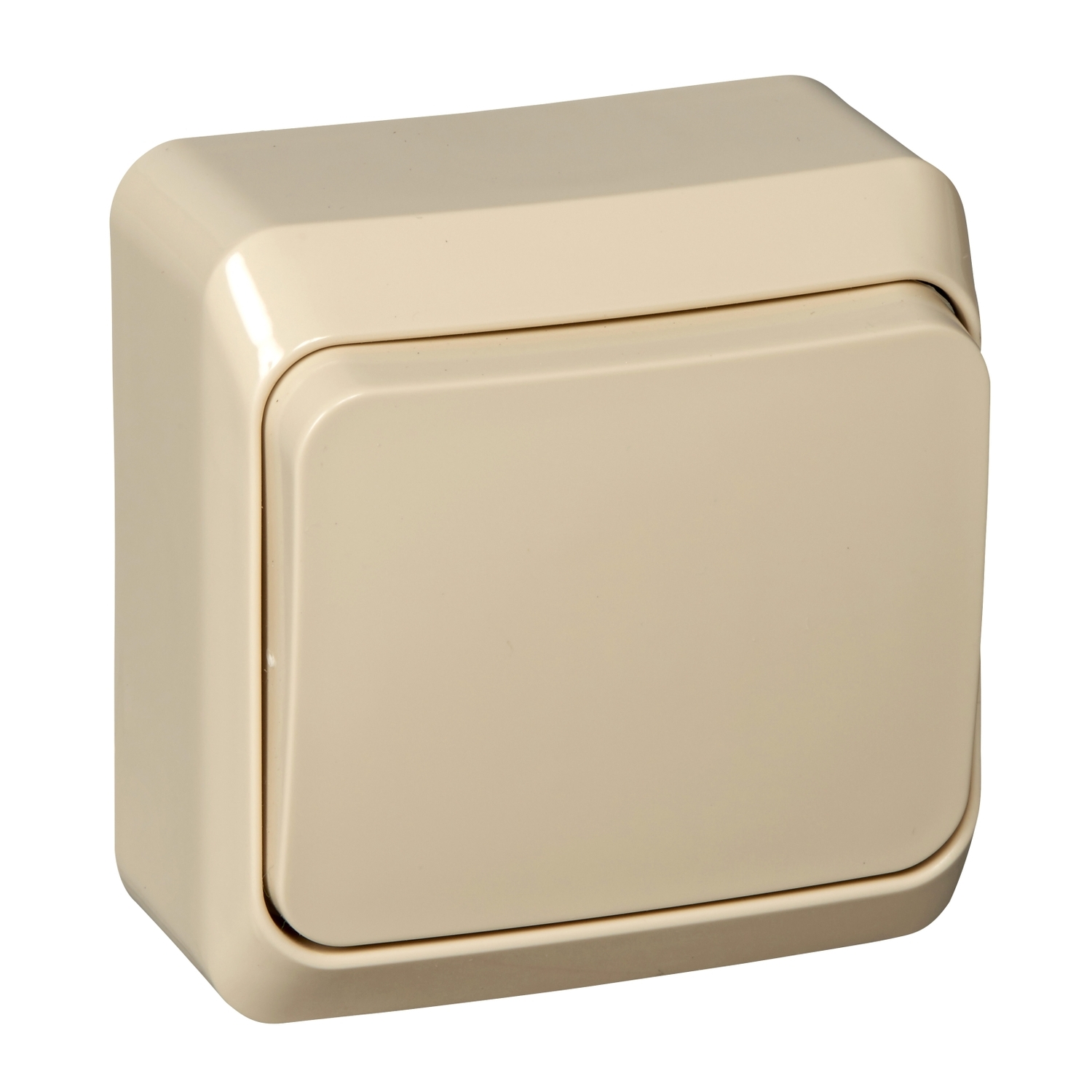 KA10-001K ЭТЮД О/У ВЫКЛЮЧАТЕЛЬ с самовозвратом 10 АХ, КРЕМОВЫЙ Schneider Electric 