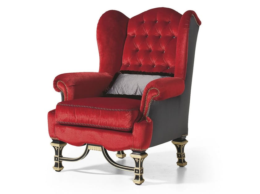 Тканевое кресло с подлокотниками OAK Галерея ARCH-00097926