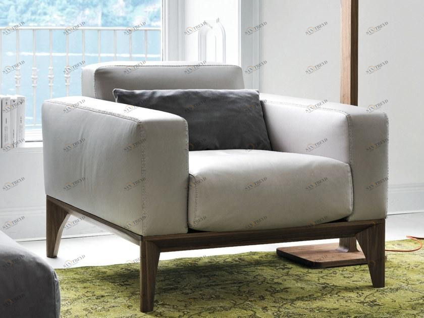 Porada Кожаное кресло с подлокотниками Iron sun-id-1422468