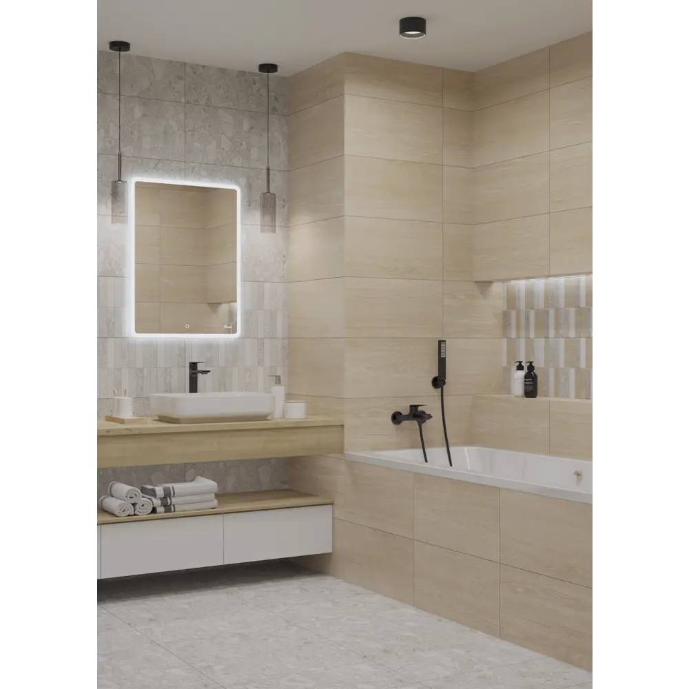 Керамогранит LB Ceramics Спектр 30x60.3 см матовый белый 85882307 STLM-0065941 - Вид №3