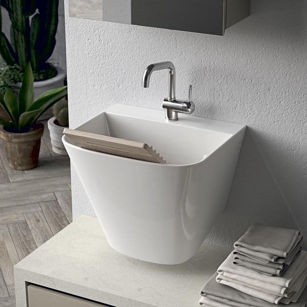 Birex Модульный шкаф для стирки с раковиной Idrobox sun-id-1386620 - Вид №2