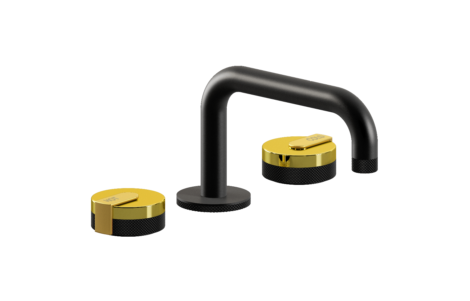 E-11510-R1PB-L1BAU-MBK Смеситель для умывальника на 3 отвертия GRAFF MOD+