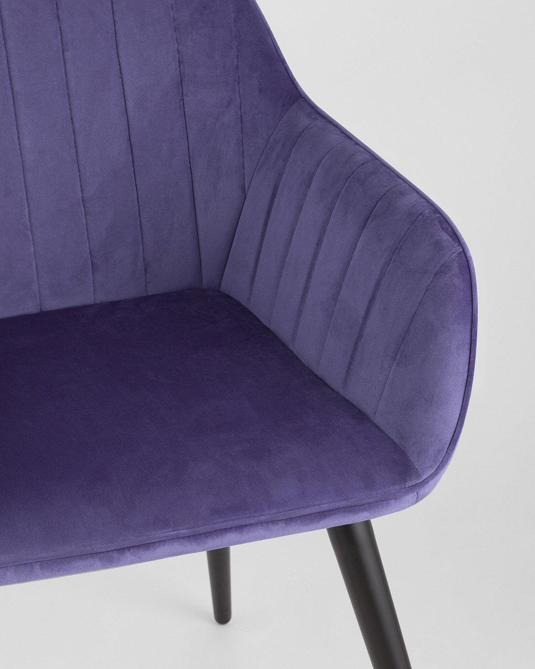 Кресло с мягкими подлокотниками синее "Кристи" STOOL GROUP ДИЗАЙНЕРСКИЕ 00-3946317 Синий  - Вид №8