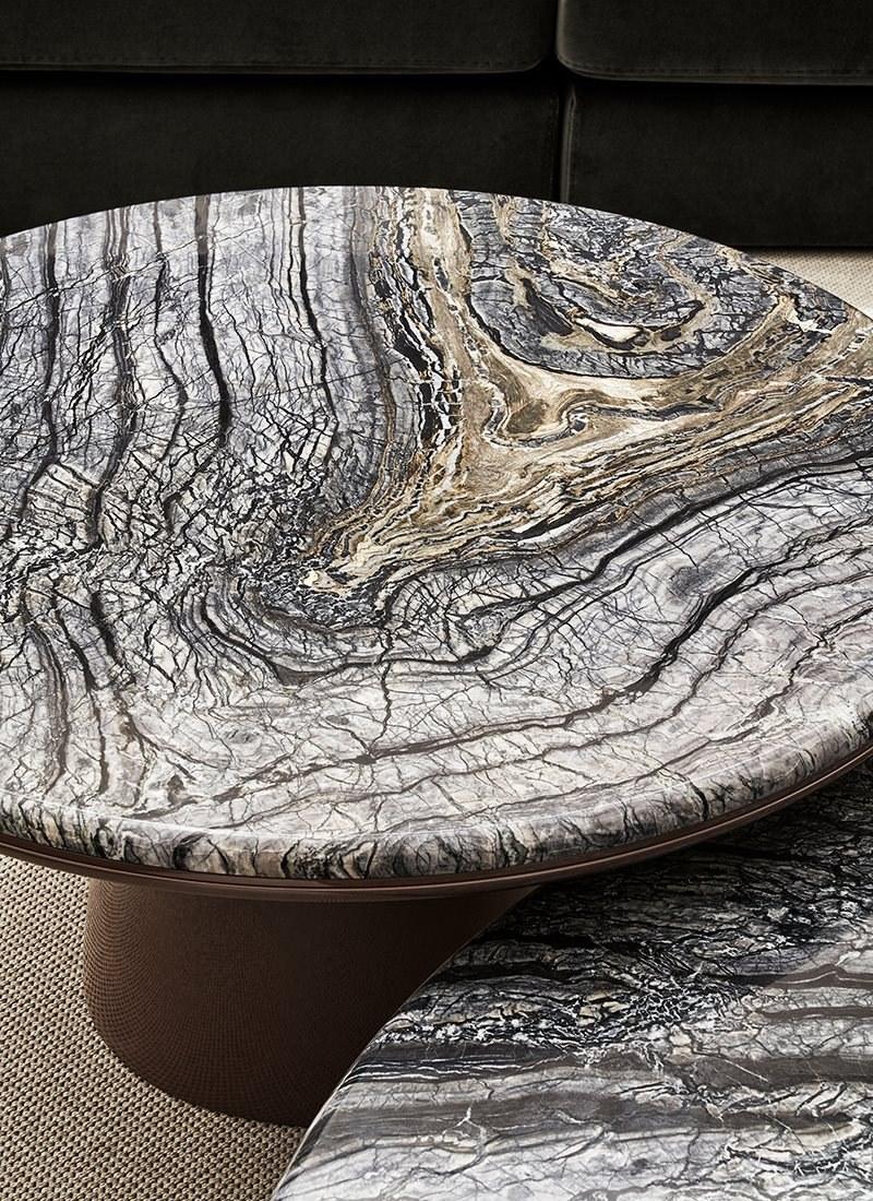 Meridiani Круглый журнальный столик из мрамора sun-id-1439848 - Вид №4