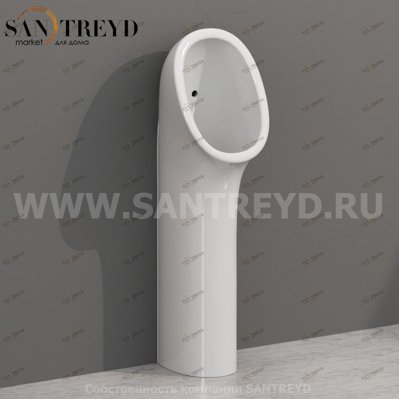 OL029BI Напольный писсуар Ceramica Globo OLIVIA