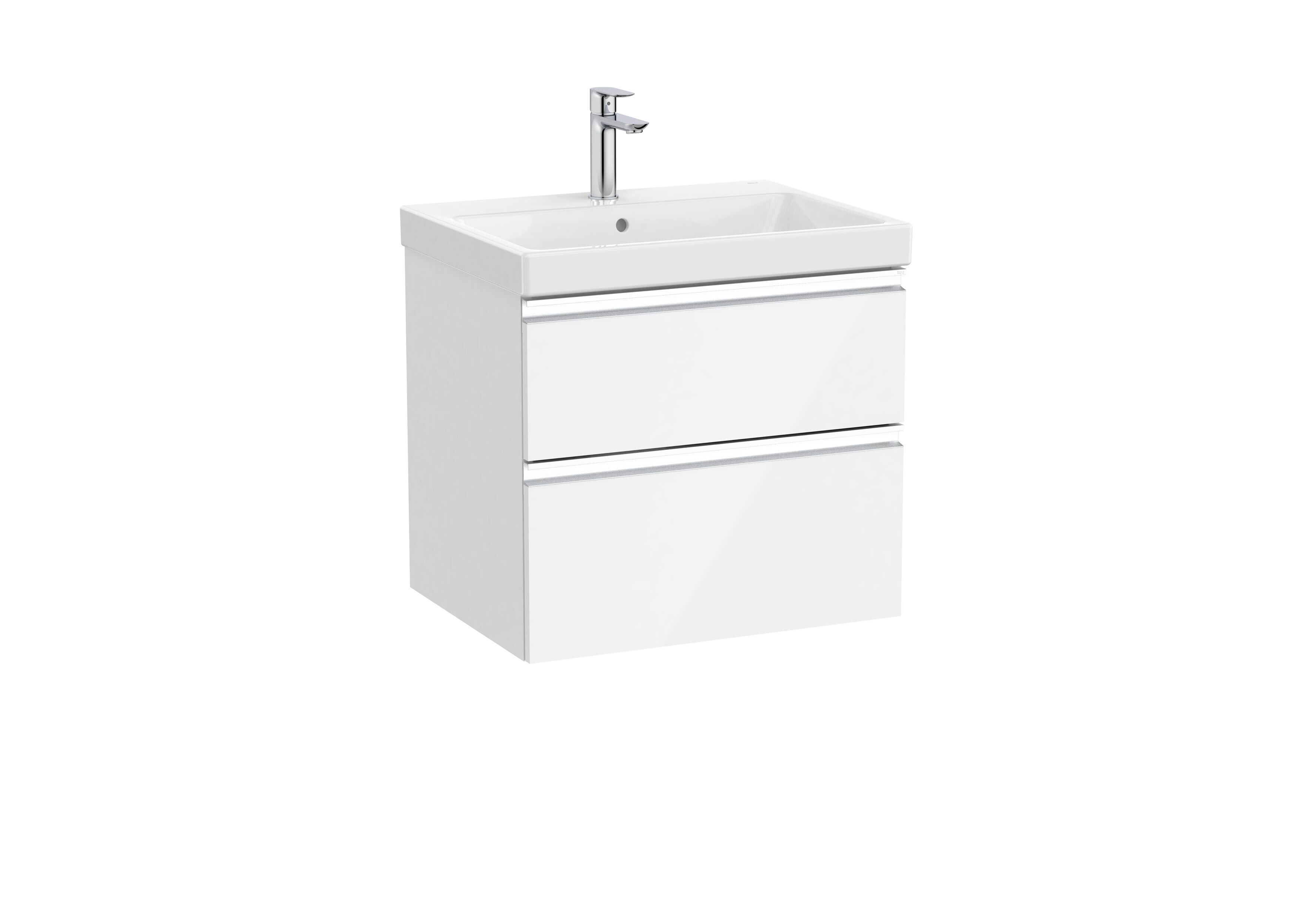 Деревянный подвесной шкаф для умывальника с выдвижными ящиками Roca The Gap ARCH-00133404 - Вид №6