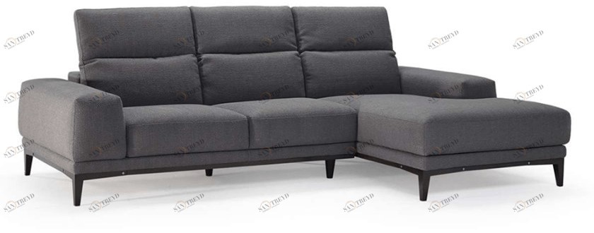 Natuzzi Тканевый диван с шезлонгом с подголовником sun-id-1505078