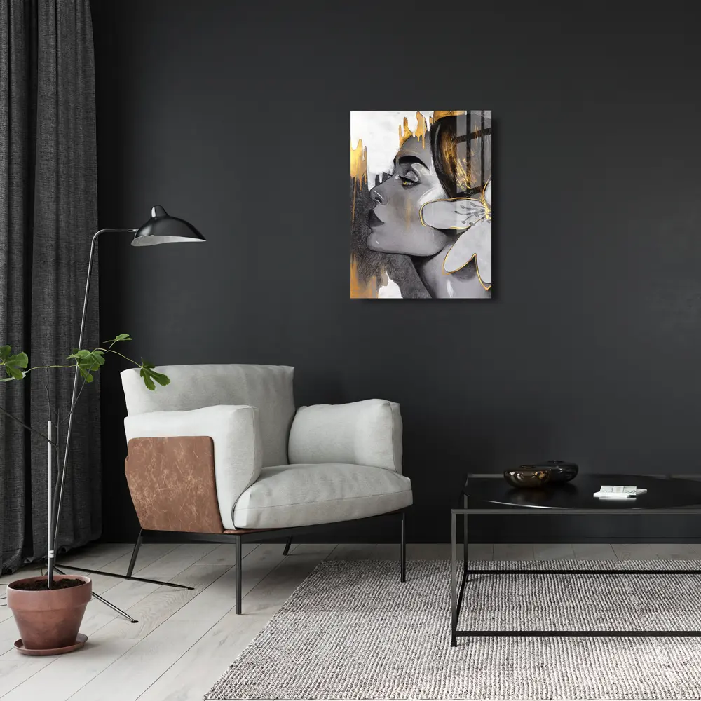 Картина на стекле Лицо 2 60x80 см 85283033 STLM-2054509 ARTABOSKO  - Вид №4