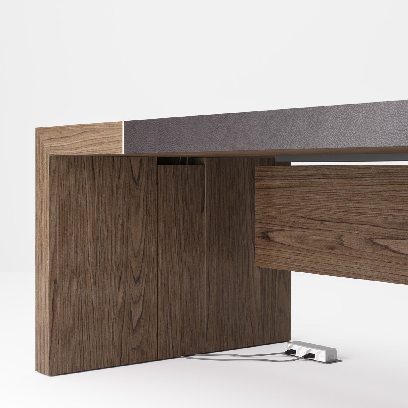 Деревянный исполнительный стол PROF Block 2.0 ARCH-00126139 - Вид №37