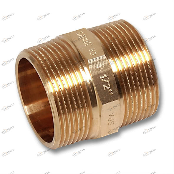 2522112R SANHA 522 ниппель, латунь 11/2 мм 