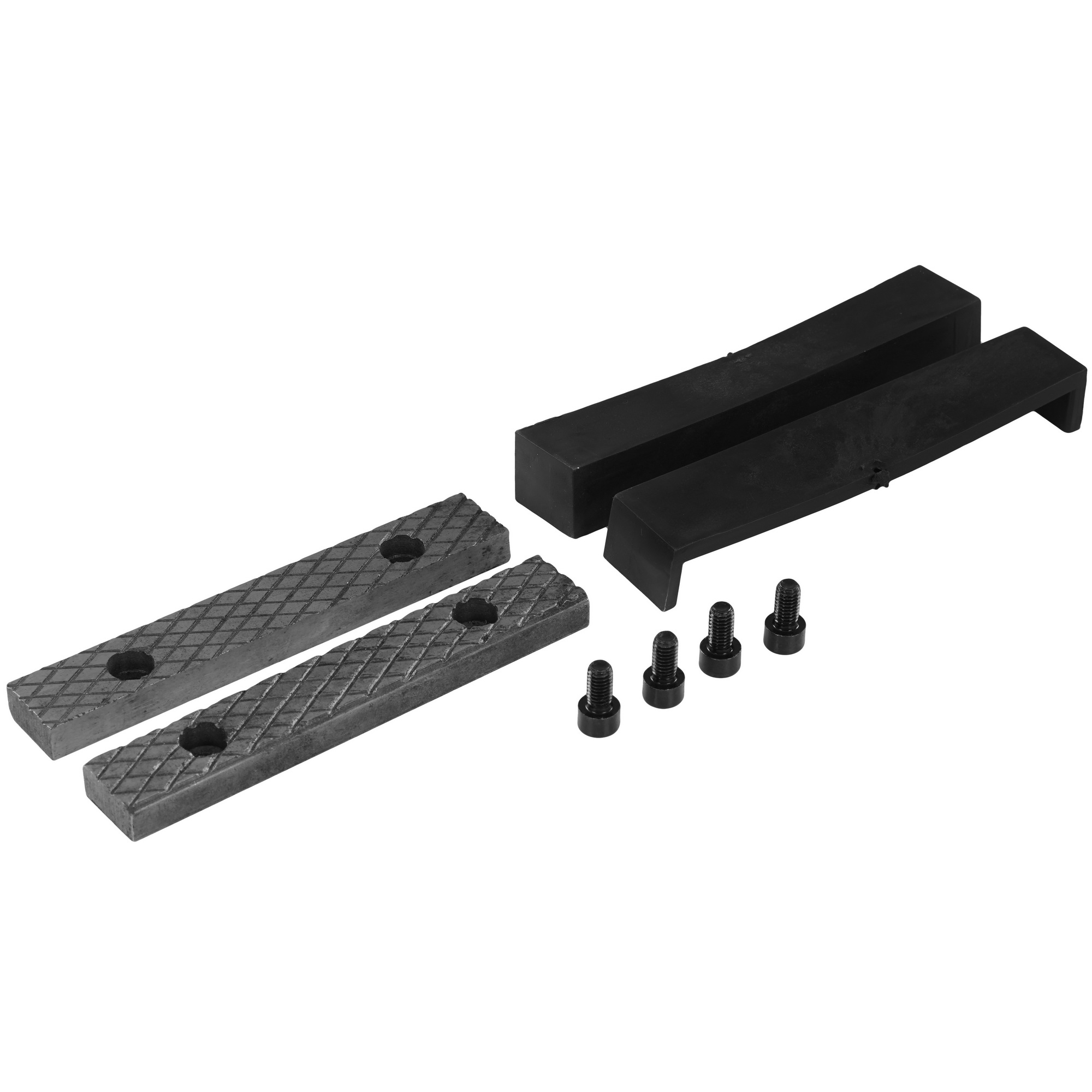 Губки сменные стальные для тисков слесарных 125 мм BERGER BG1343 9129502 STDN-0083022