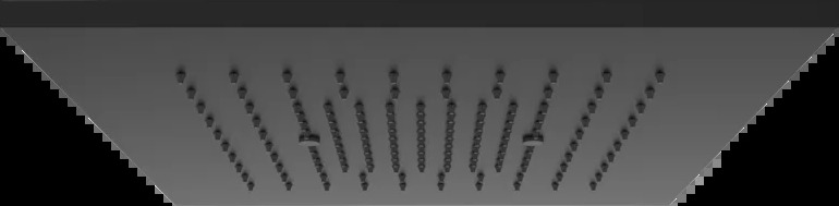 Насадка для душа 57871 299 Gessi Minimali МАТОВО-ЧЕРНЫЙ