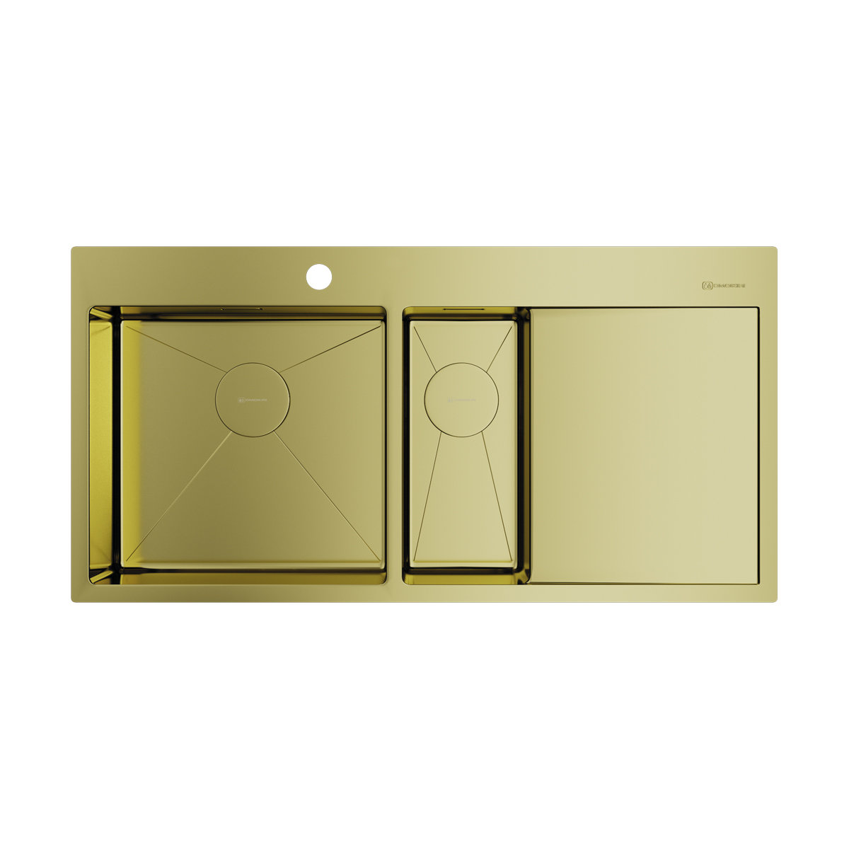 Кухонная мойка Akisame 100-2 LG-L OMOIKIRI 4973089