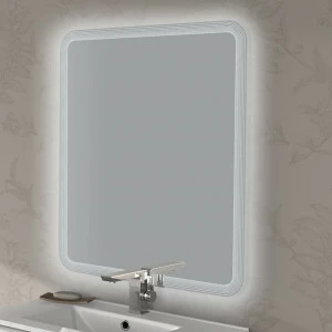 Зеркало со встроенной LED подсветкой, 100х90 CEZARES 54352