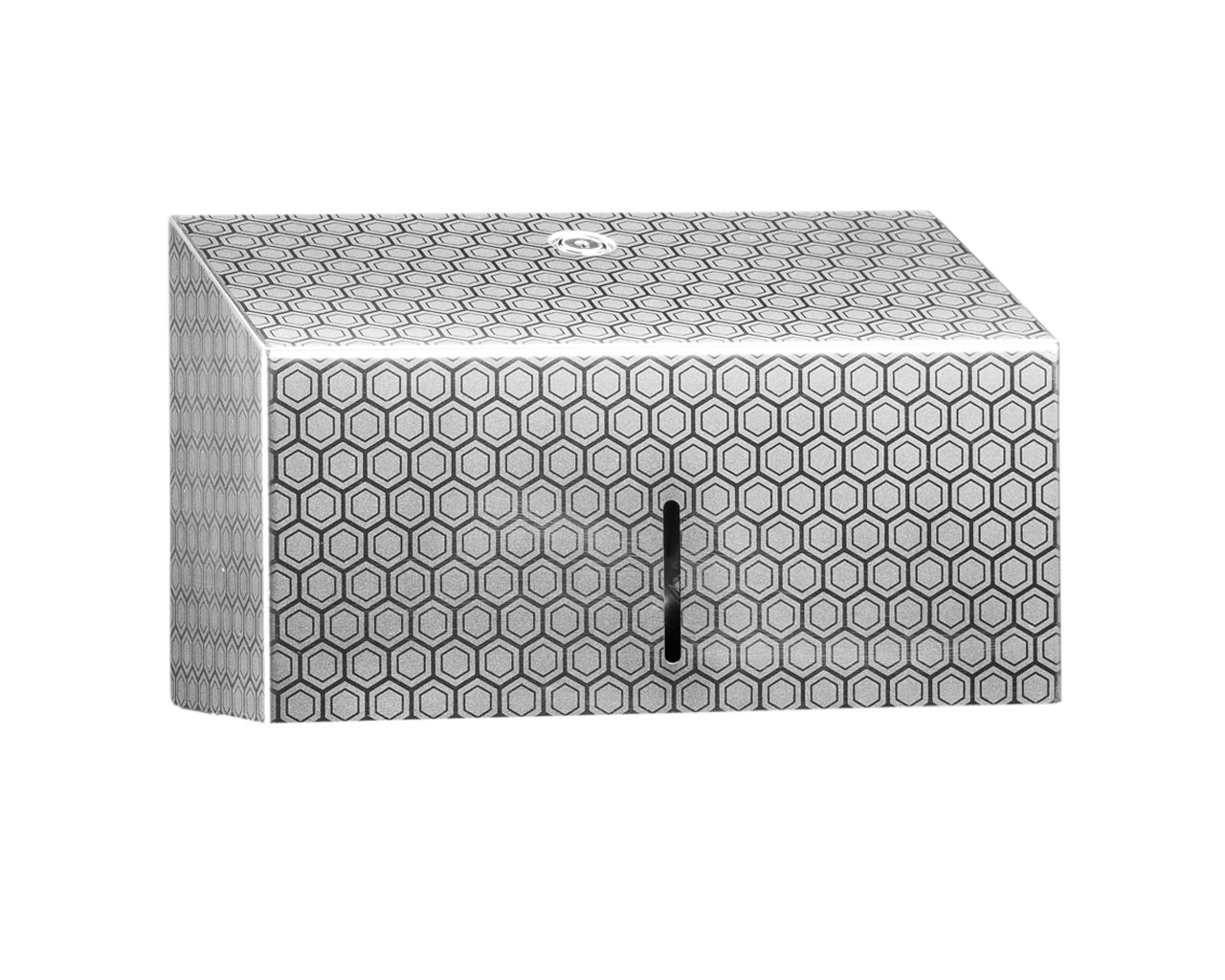 ADH201 INOX DESIGN MINI контейнер для бумажных полотенец - HONEYCOMB Merida 