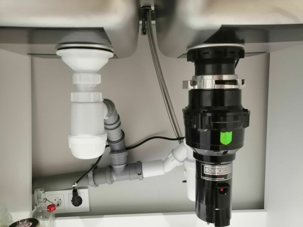 Измельчитель пищевых отходов Bone Crusher 500 для кухонной мойки, постоянный магнит BС BC500-AS - Вид №2