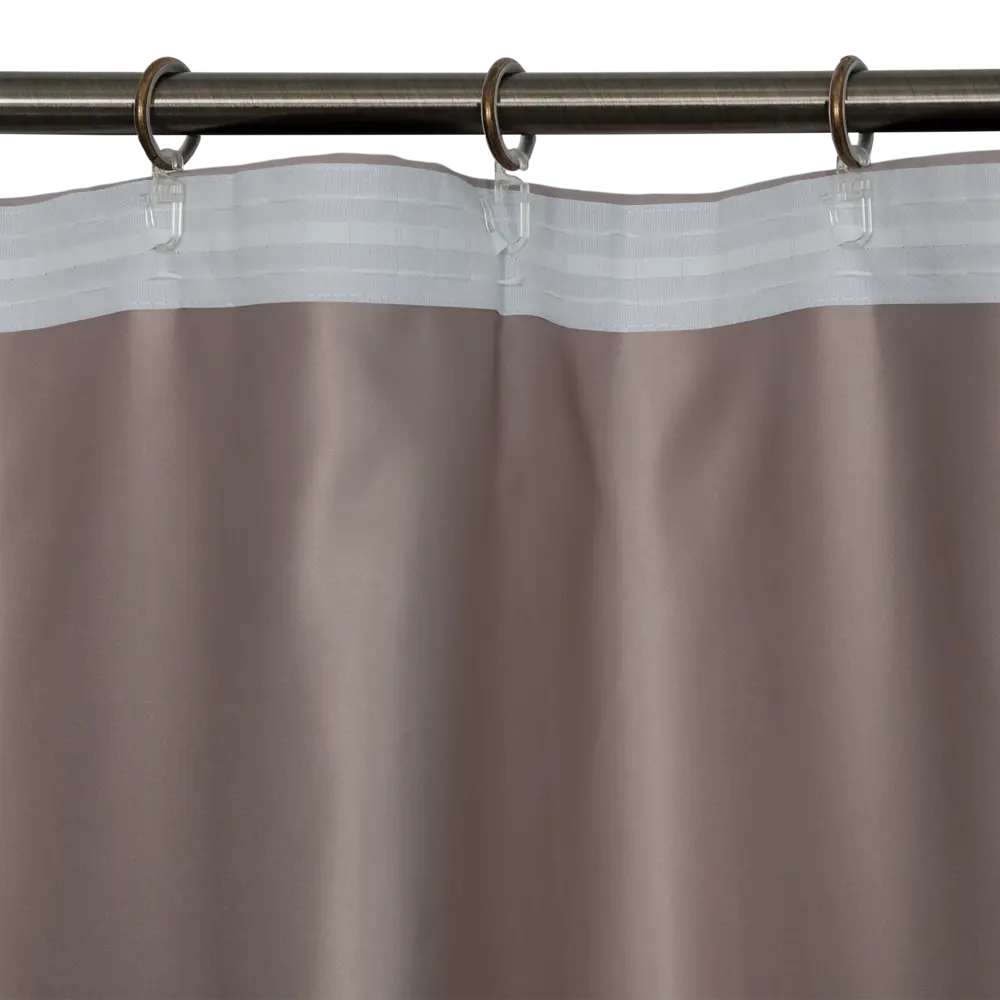 AMORE MIO Штора «Замша» бежевая 160×260 см с велюровым эффектом 82331493 STLM-0024714 - Вид №3