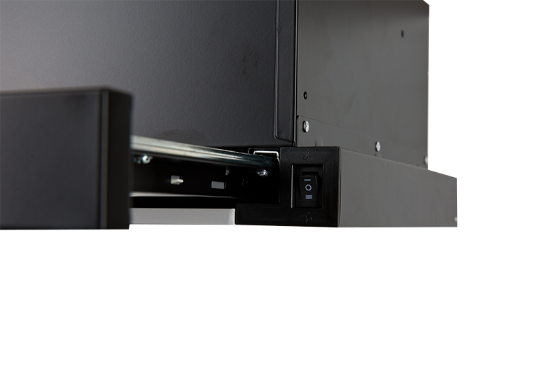 8166161 Вытяжка телескопическая Oasis UV-60B черный STDN-0073275 - Вид №6