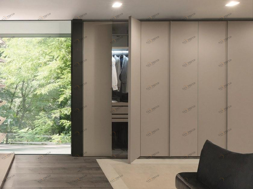 Zalf Шкаф-купе из лакированного дерева с ящиками Combi system sun-id-1434351