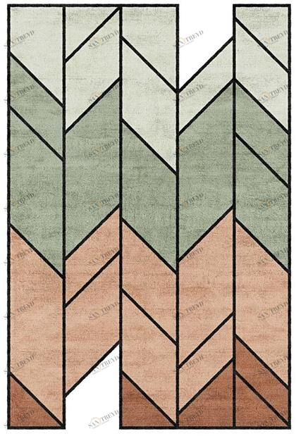 Ковер ручной работы Tangram Santreyd sun-id-1438183