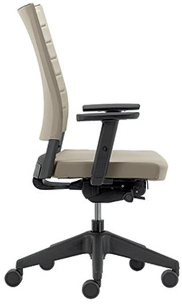 VAGHI Поворотный офисный стул из ткани с подлокотниками Expo light Iqpi/ixsi - Вид №1