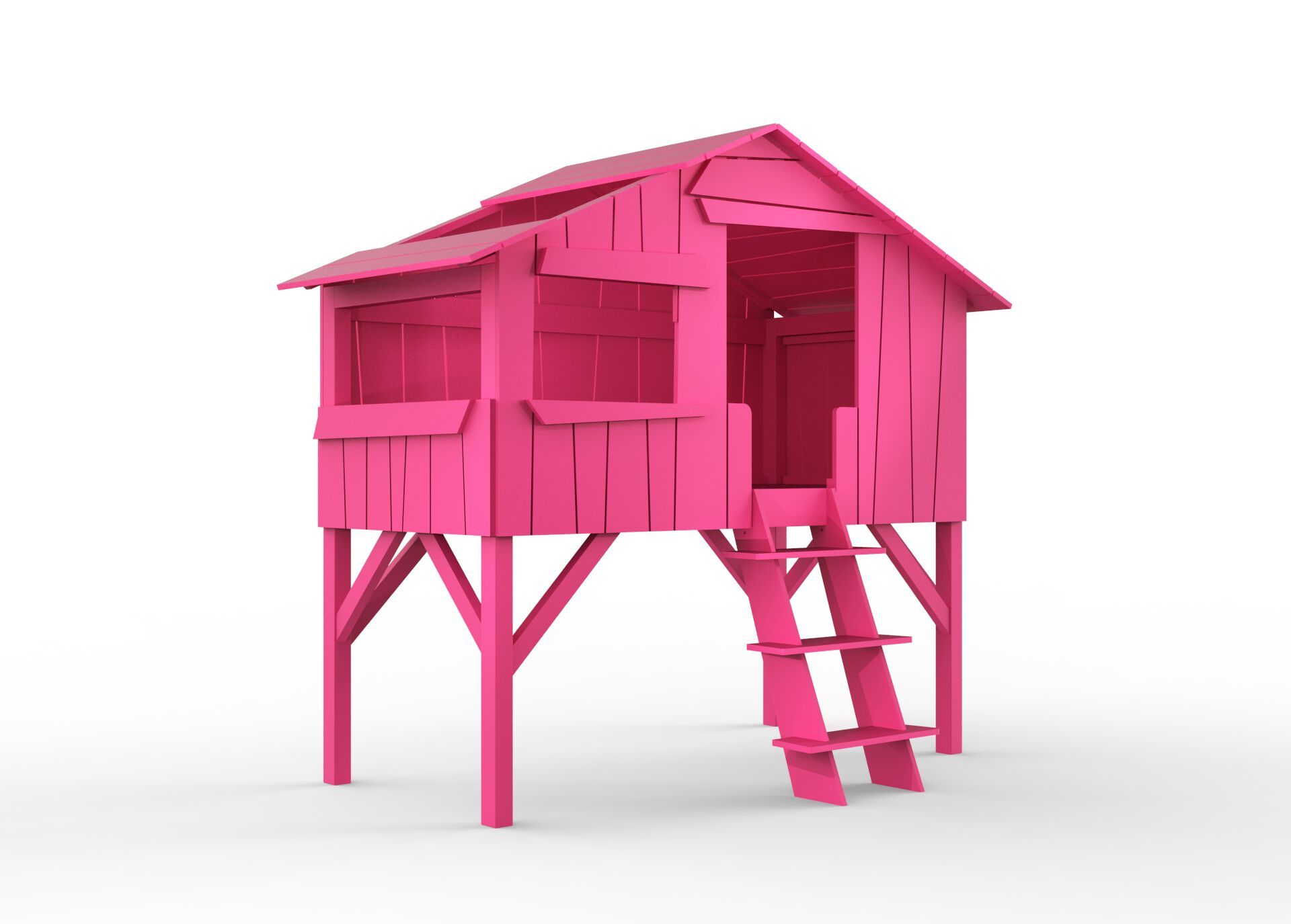 Односпальная кровать из МДФ Mathy by Bols КРОВАТИ И ГОРКИ ДЛЯ ДОМИКОВ НА ДЕРЕВЕ ARCH-00136891 - Вид №41