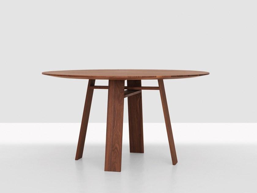 ZEITRAUM Круглый деревянный стол Bondt sun-id-1416358 - Вид №3