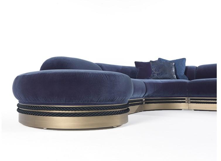 Gianfranco Ferré Home Модульный тканевый диван Alexander Alx.213.a - Вид №3