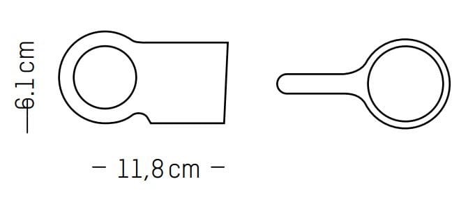 Терракотовая кофейная кружка Petite Friture пончик ARCH-00038020 - Вид №16