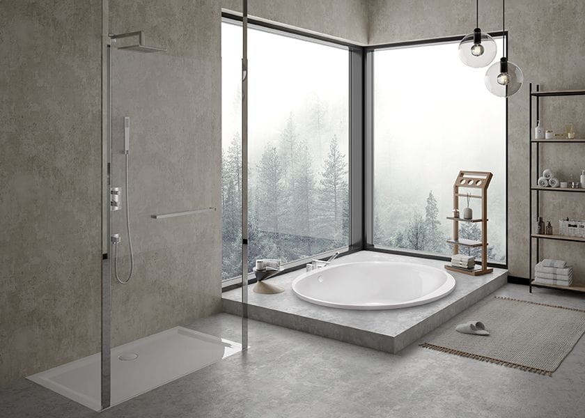 Утопленная 2-местная акриловая круглая ванна HOESCH iSensi ARCH-00047083 - Вид №1