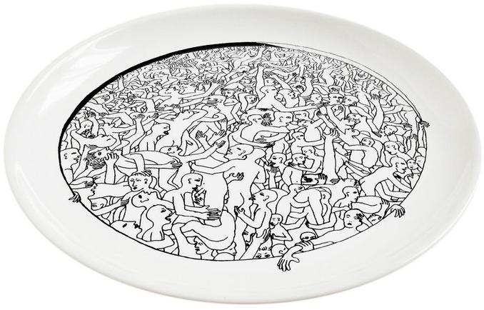 Kiasmo Керамическая тарелка Ulysses 2014kddulyi - Вид №1