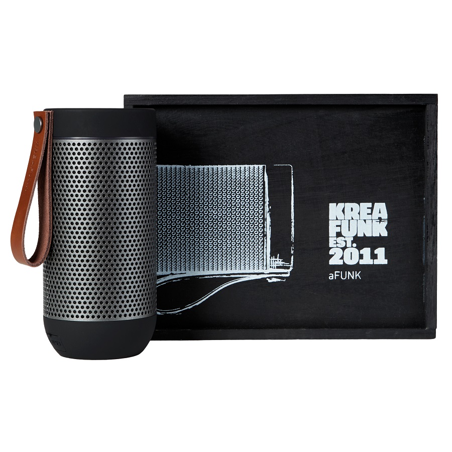 Колонка беспроводная с ремешком aFUNK, черная KREAFUNK KFCD10 - Вид №5